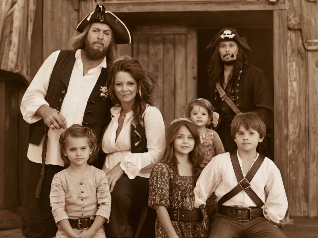 Family Portrait - Pirates