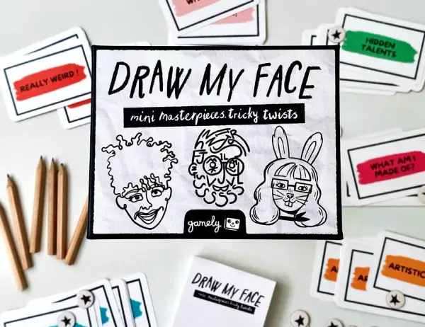 Draw My Face is all about racing against the clock to create the best—or most ridiculous—portrait you can. Every portrait comes with a tricky twist to make things even more chaotic