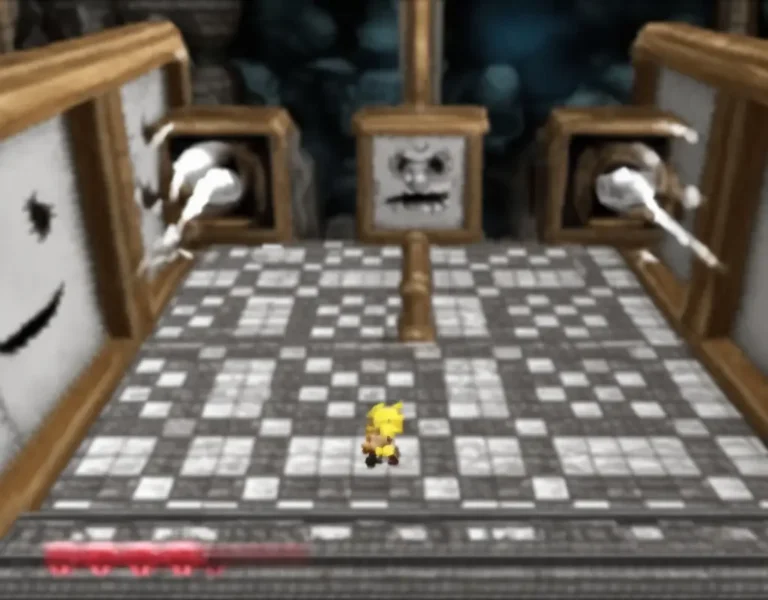 Terrible Portraits sub bosses in Wario World.