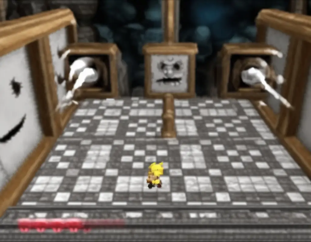 Terrible Portraits sub bosses in Wario World.